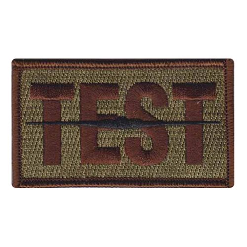 TEST B-2 Duty Identifier Patch