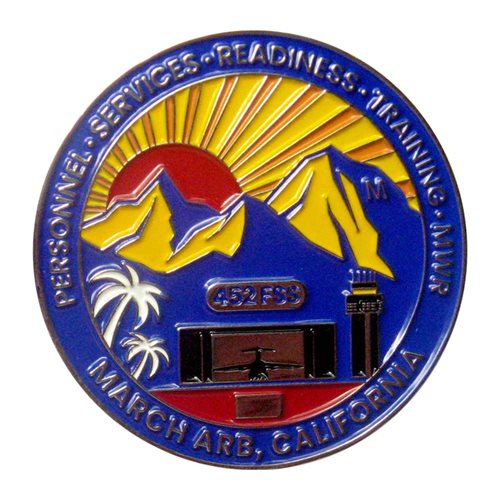 452 FSS Challenge Coin - View 2