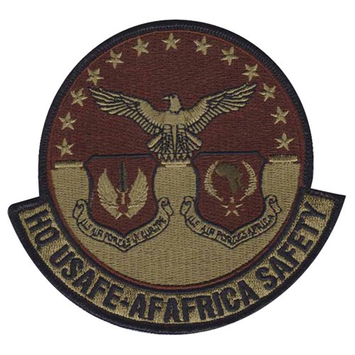 HQ USAFE-AFAFRICA Safety OCP Patch 
