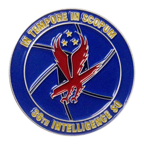 36 IS Hawkeye Challenge Coin - View 2