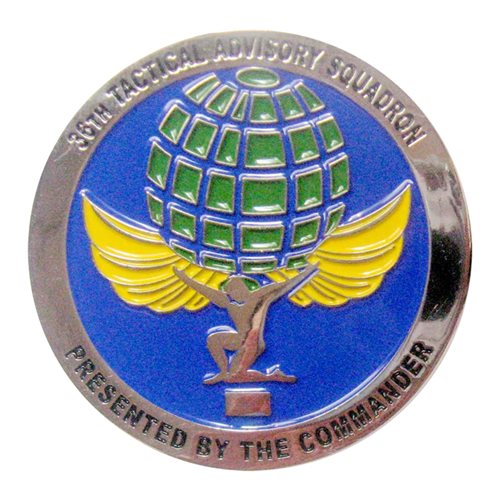 36 Tactical Advisory Sq Commander Challenge Coin