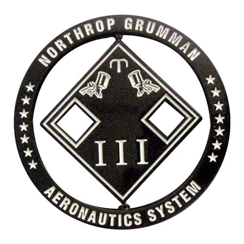 Northrop Grumman Aeronautics System A3 Spinner Challenge Coin