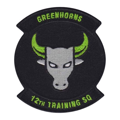 12 TRS Greenhorns Patch (without stripes)