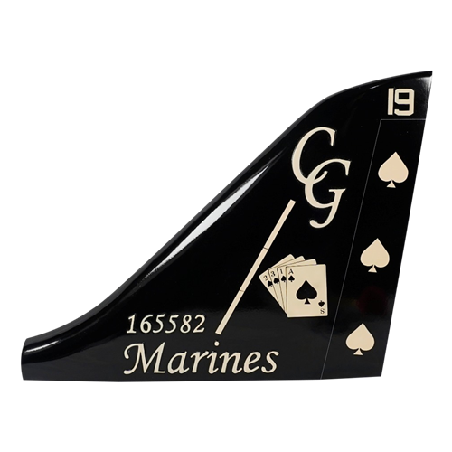 VMA-231 AV-8B Airplane Tail Flash  - View 2