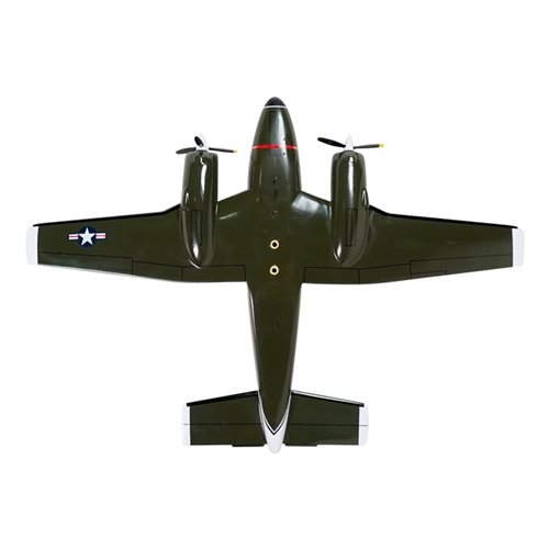 Beechcraft Queen Air 65 (U-8F) Custom Airplane Model  - View 6