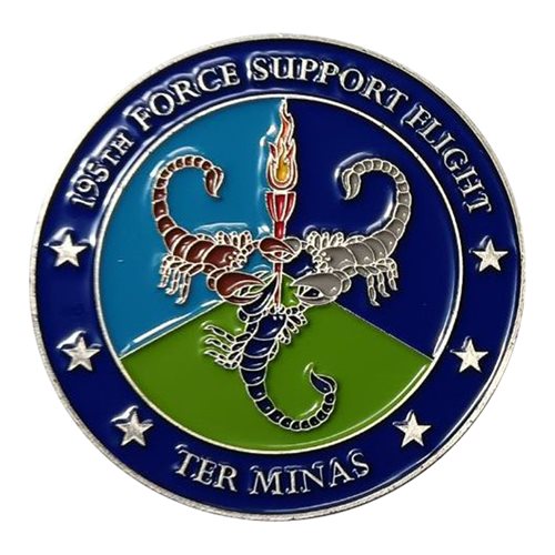 195 FSF Commander Challenge Coin