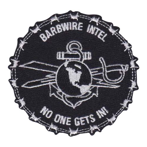 CVW-11 Barbwire Intel 3 Inch Patch