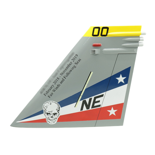 VFA-2 F/A-18E/F Super Hornet Custom Airplane Tail Flash - View 2