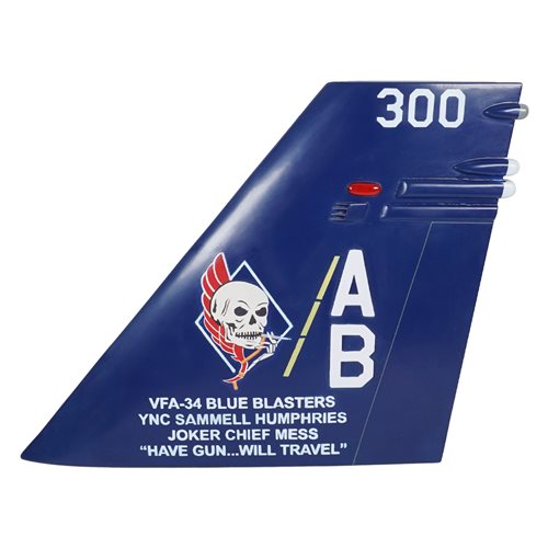 VFA-34 F/A-18E/F Super Hornet Custom Airplane Tail Flash