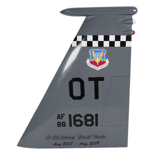 85 TES F-15E Strike Eagle Custom Airplane Tail Flash - View 2