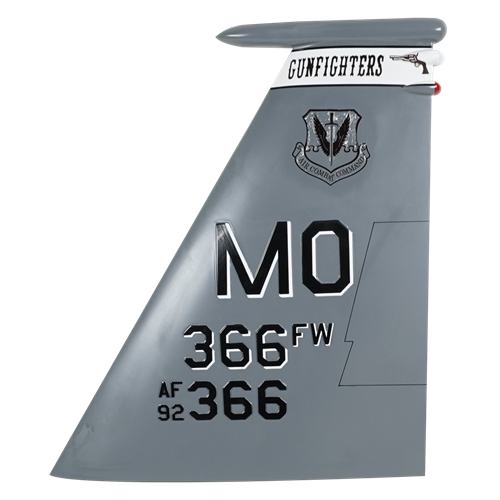 391 FS F-15E Strike Eagle Custom Airplane Tail Flash - View 2