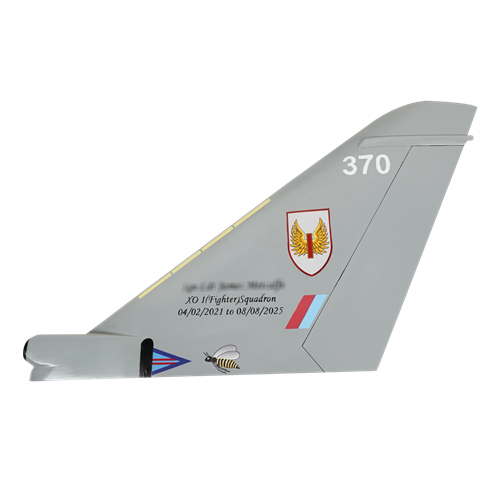 No. 1 Squadron Eurofighter Typhoon Custom Airplane Tail Flash - View 2