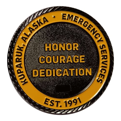 Conoco Phillips Kuparuk Fire Dept Challenge Coin - View 2