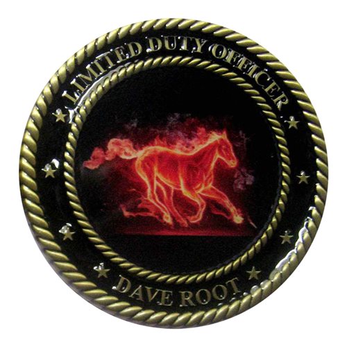 VP-4 Navy Limited Duty Officer Dave Root Challenge Coin - View 2