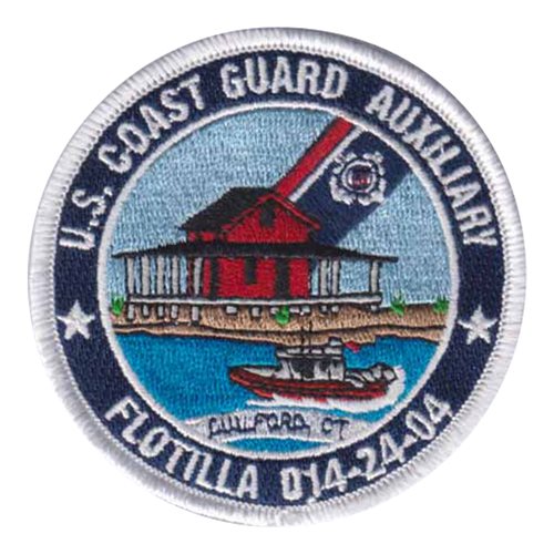 USCG Auxiliary Flotilla 014-24-04 Patch