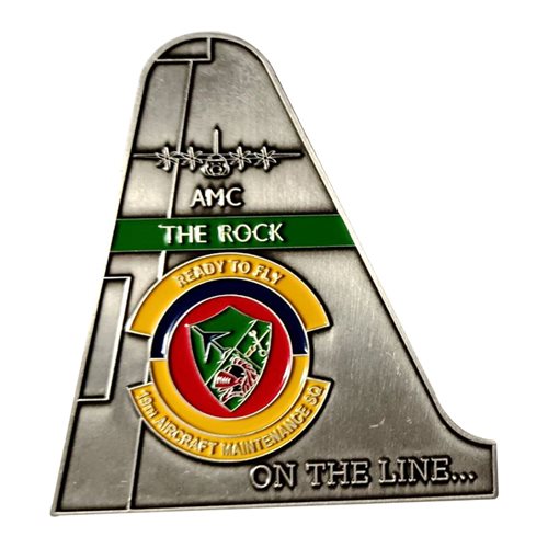 19 AMXS Tail Flash Challenge Coin