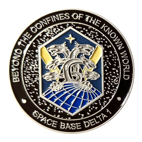 Space Base Delta 1 Vice Commander Challenge Coin