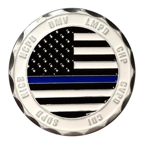 San Diego County Regional Auto Theft Task Force Challenge Coin - View 2