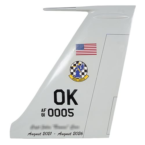 963 AACS E-3 Sentry Custom Airplane Tail Flash - View 6