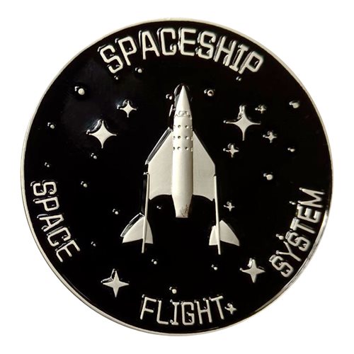 Virgin Galactic Space Flight System Challenge Coin - View 2