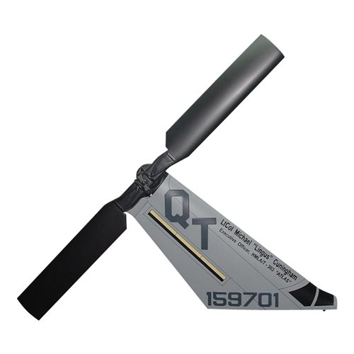 UH-1 Iroquois Tail Flash - View 3