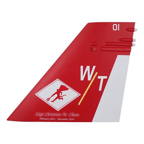 VMFA-232 F/A-18 Airplane Tail Flash  - View 2