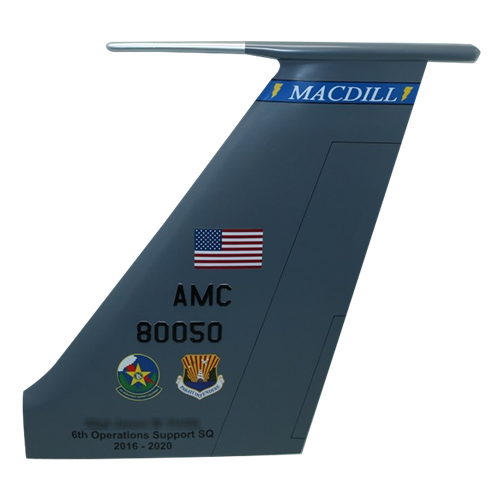 6 AMW KC-135 Airplane Tail Flash - View 2