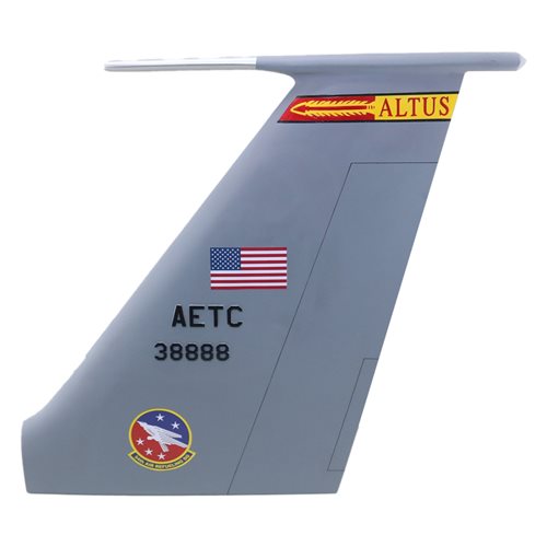 54 ARS KC-135 Airplane Tail Flash