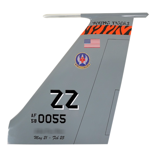 54 ARS KC-135 Airplane Tail Flash - View 2