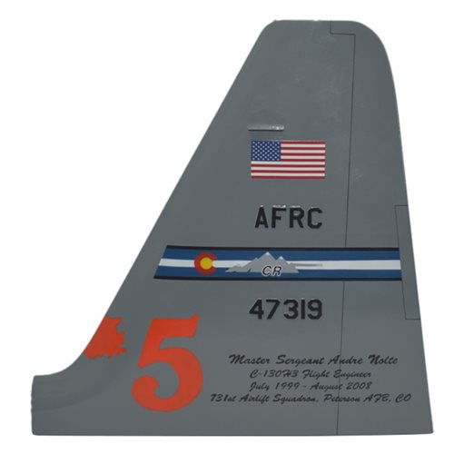 731 AS C-130 Airplane Tail Flash - View 2