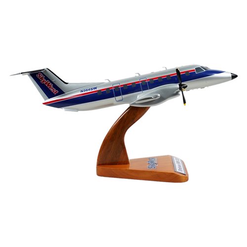SkyWest Airlines Embraer EMB 120 Custom Aircraft Model - View 4