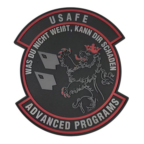 USAFE Advanced Programs PVC Patch