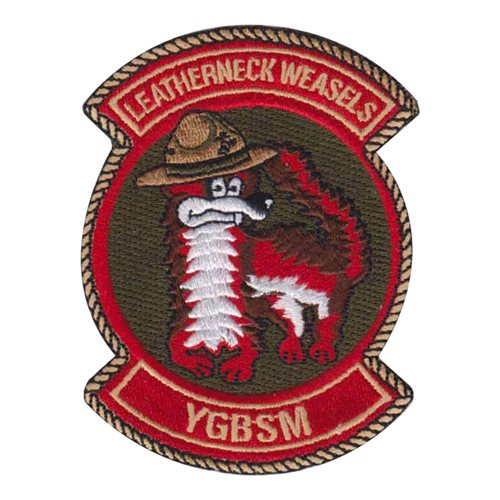 MAG-13 YGBSM Leatherneck Weasels Patch