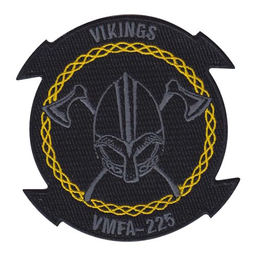 VMFA-225 Vikings Black Patch