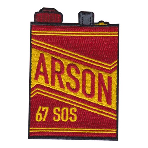 67 SOS Arson Patch