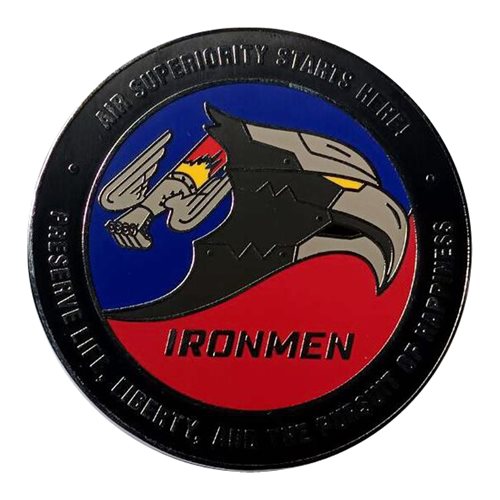 71 FS Ironmen Challenge Coin - View 2