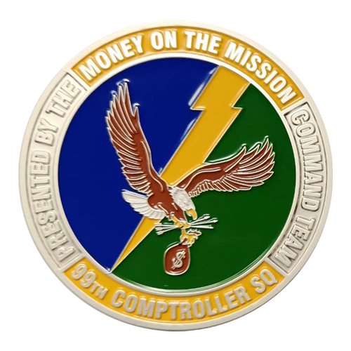 99 CPTS Command Team Challenge Coin - View 2
