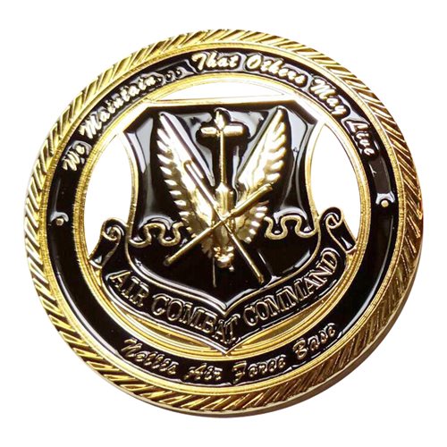 355 AMXS Commander Challenge Coin