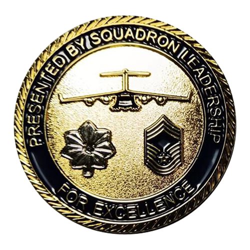 137 AS Command Challenge Coin - View 2