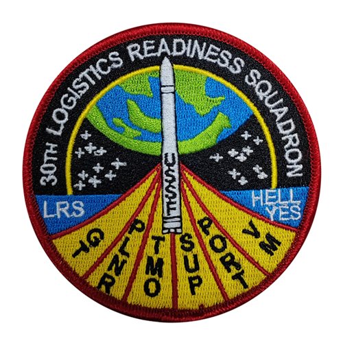 30 LRS SpaceX Patch