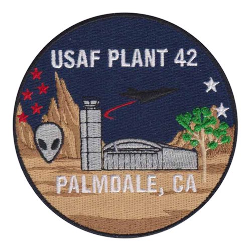 AFMC USAF Plant 42 Patch