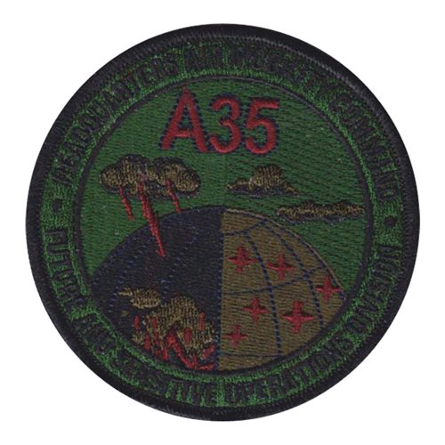 HQ AMC A35 Future And Sensitive Operations Division Subdued Patch