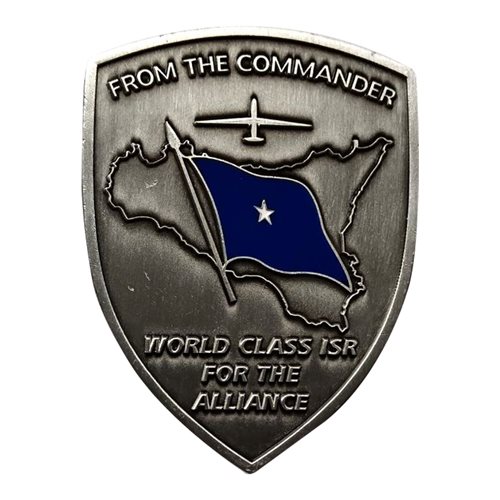 NATO ISR Force Challenge Coin - View 2