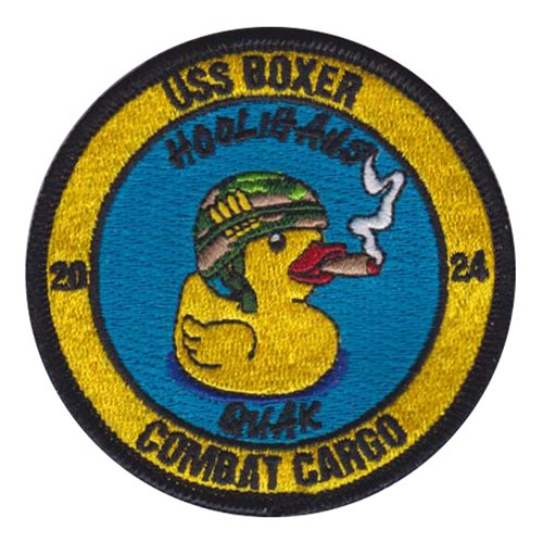 USS Boxer Combat Cargo Hooligans Patch