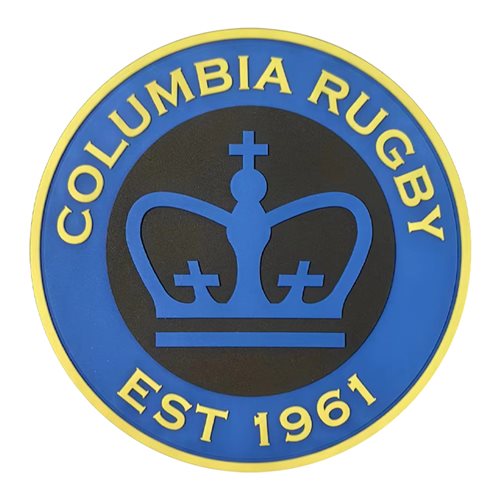 Columbia Univ Rugby PVC Patch