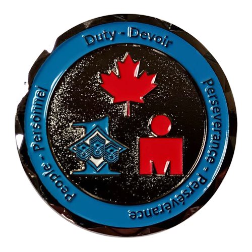 RCAF CWO Frederic Nolin Challenge Coin - View 2