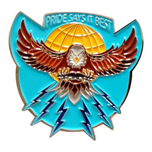 36 LRS Pride Says It Best Challenge Coin