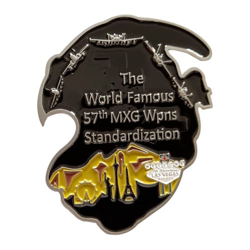 57 MXG WSS Bottle Opener Challenge Coin - View 2