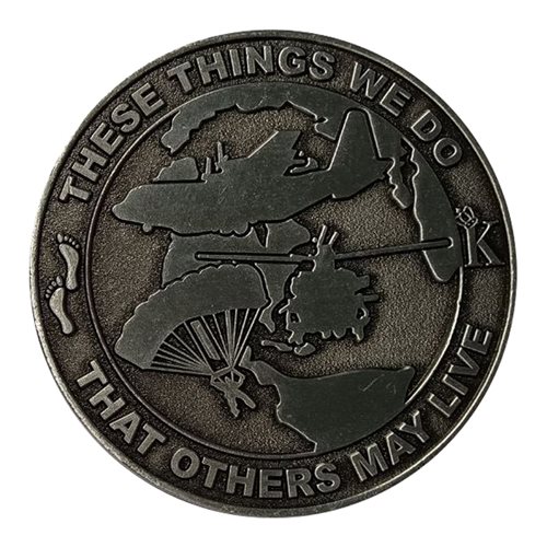 88 TES CSAR CTF Challenge Coin  - View 2