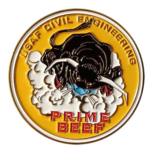 186 CES Prime Beef Challenge Coin - View 2